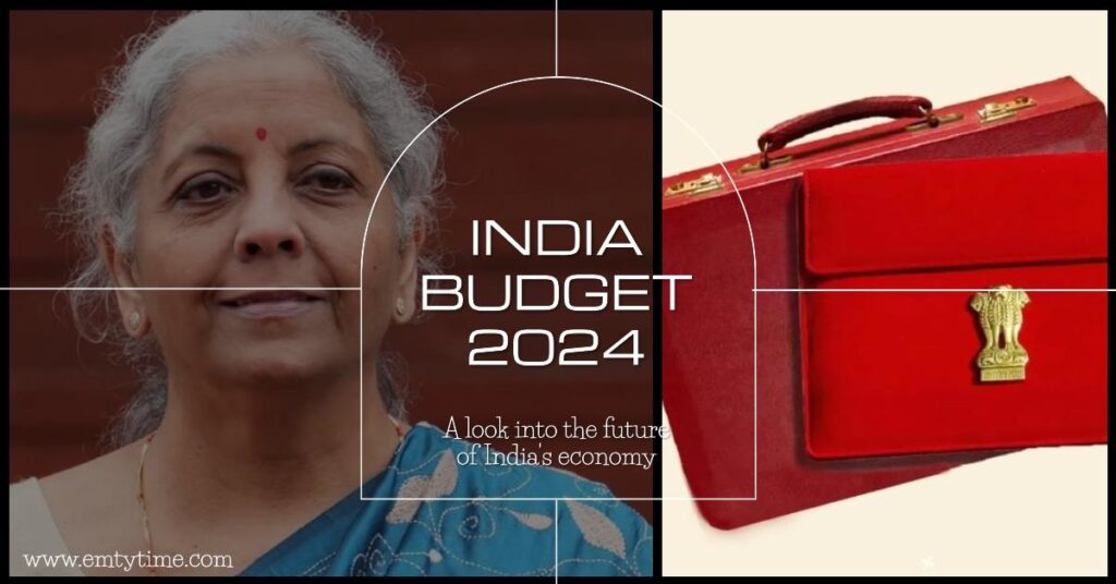 India Budget 2024 announce by Nirmala Sitaraman   